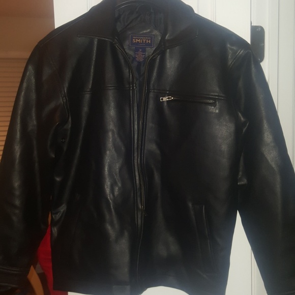 Whispering Smith Faux Leather Jacket 